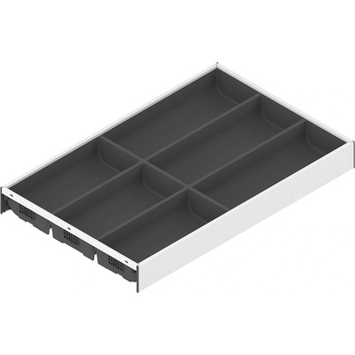 BLUM ZC7S500BS3 Ambia Line priborník 300/500 biela/šedá (komplet) 1090030105