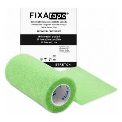FIXAtape STRETCH Samofixačné elastické ovínadlo kompresné, zelená, 10 x 450 cm 1 ks