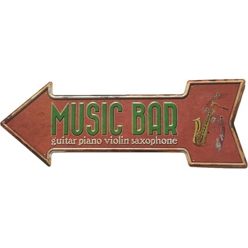 Ceduľa Music Bar