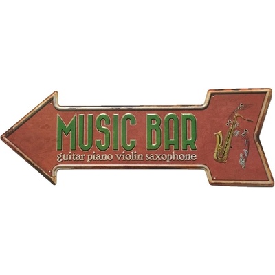 Ceduľa Music Bar