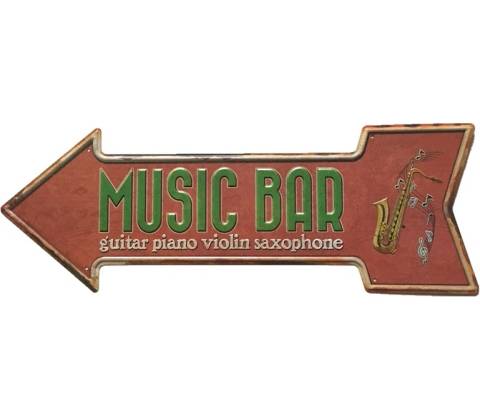 Ceduľa Music Bar