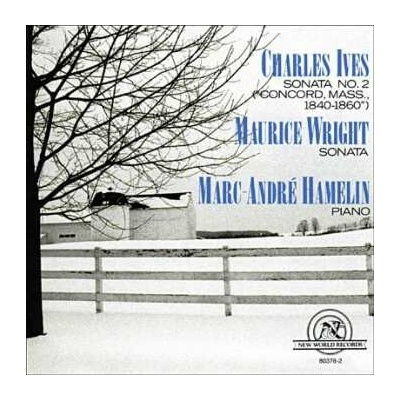 Marc-André Hamelin - Charles Ives - concord Sonata maurice Wright - Son CD