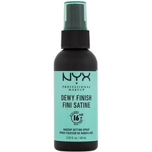 NYX Professional Makeup Setting Spray Dewy Long Lasting fixačný sprej 02 Dewy Finish 60 ml