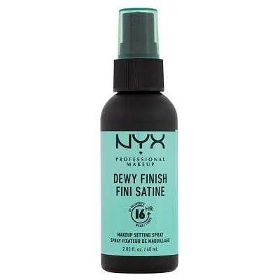 NYX Professional Makeup Setting Spray Dewy Long Lasting fixačný sprej 02 Dewy Finish 60 ml