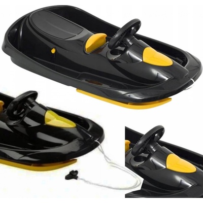 Hamax bob s riadením SNO ACTION čierna/žltá