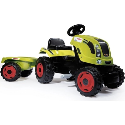 SMOBY 710107 šlapací traktor CLASS GM s prívesom a s otváracou kapotou a posuvným sedadlom od 3 rokov – Zboží Mobilmania