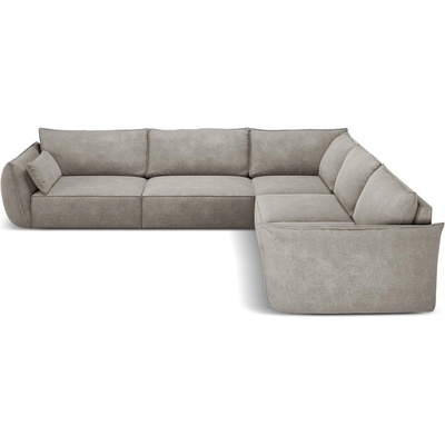 Mazzini Sofa Светлосив ъглов диван (променлив) Vanda - Mazzini Sofas (MAZ_COR_142_F1_VANDA7)