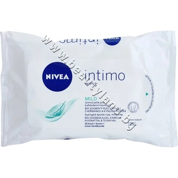 Nivea Интимни кърпички Nivea Intimo Wipes Mild, 20-Pack, p/n NI-80783 - Интимни кърпички с жожоба, лайка и млечна киселина (NI-80783)