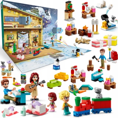 LEGO® Stavebnice ADVENTNÍ KALENDÁŘ STAVEBNICE FIGURKY 2024 ROK 272 DÍLKŮ