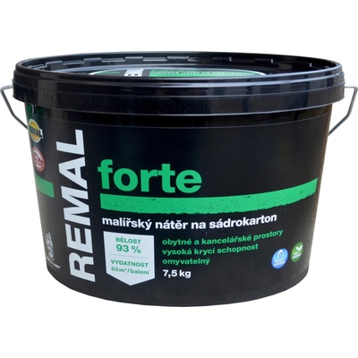 BARVY A LAKY TELURIA REMAL Sadrokarton Forte biely 7,5kg