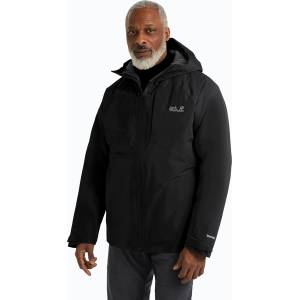 Jack Wolfskin Мъжко пухено яке Jack Wolfskin Icecape 2L Down Ins Rds black