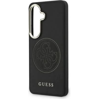 CG Mobile Samsung S26 GUESS PERFORATED LOGO MAGSAFE силиконов протектор за телефон, устойчив на удар, магнитен, ЧЕРЕН (GUHMS26S5PG4SRGK)