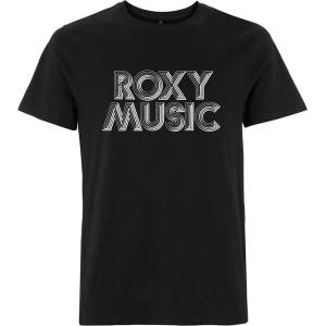 Roxy Music Retro Logo Black S Риза (RTRMUTSBRETS)
