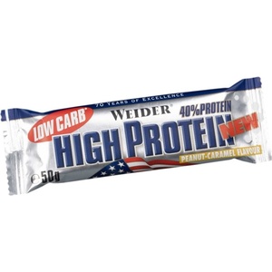 Weider Low Carb High Protein Bar [50 грама] Страчатела