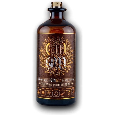 Gin Gin Oak Aged 43.2% 0,7 L (čistá fľaša)