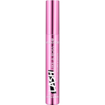 Essence Lash Like a Boss riasenka pre objem, dĺžku a oddelenie rias Ultra Black 9,5 ml