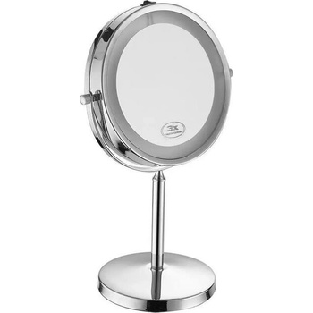 V-TAC 3 LED Огледало Настолно 4 x AA Батерии Тяло Никел - 6629 (6629)