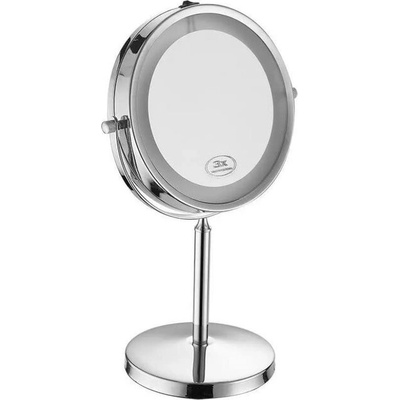 V-TAC 3 LED Огледало Настолно 4 x AA Батерии Тяло Никел - 6629 (6629)