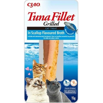 Ciao Cat Tuna Fillet in Scallop Flavoured Broth 15 g