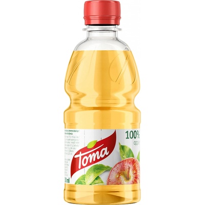 Toma džus jablko 100% 330 ml