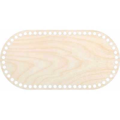Dřevěný svět online Dno na košík dekor přírodní tvar 3 ovál 30 x 15 cm – Zboží Dáma