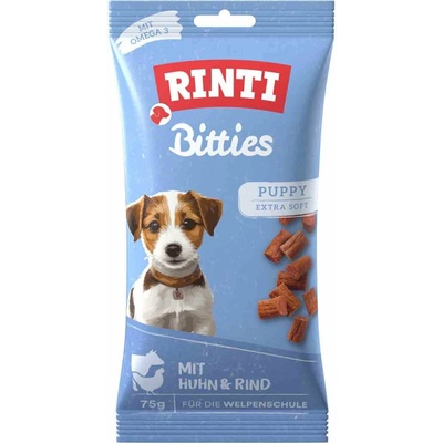 Rinti Bitties Puppy kuřecí a Hovězí maso 75 g