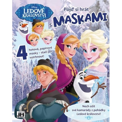 Ledové království - Kniha s maskami