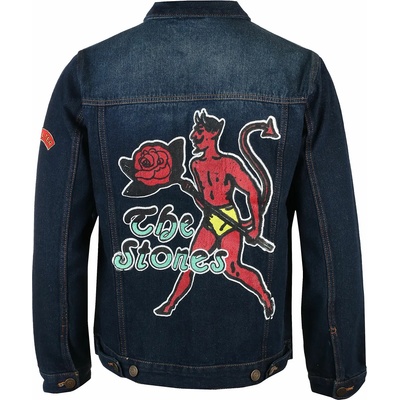 ROCK OFF Мъжко яке Rolling Stones - Sympathy - DENIM - ROCK OFF - RSDJ02MD