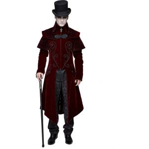 Devil fashion мъжко палто DEVIL FASHION - Red Gothic - CT13402