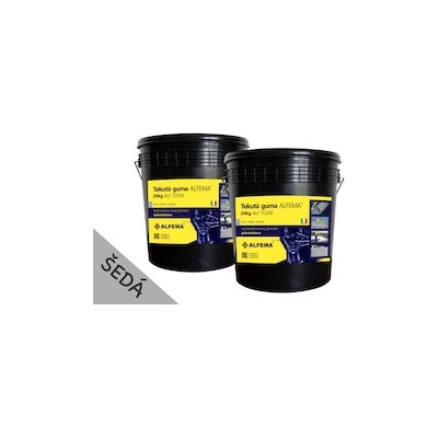 SET 2x Tekutá guma ALFEMA TG500 šedá 20 kg (40kg) (SET 40kg DOPRAVA ZDARMA! NOVÉ BALENIE, PÔVODNÁ RECEPTÚRA!)