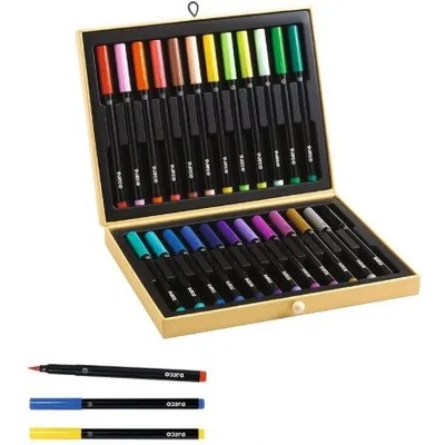 DJECO - Творчески комплект за рисуване с флумастери - 24 цвята (DJ08795)