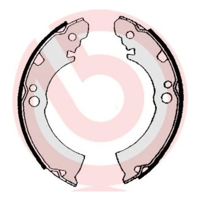 Sada brzdových čeľustí BREMBO S 56 504