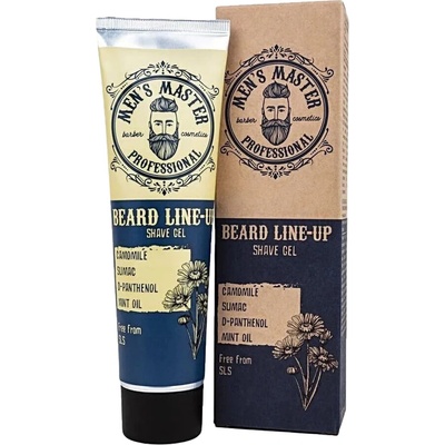 Men’s Master Professional Gel na holení vousů Line Up 100 ml – Hledejceny.cz