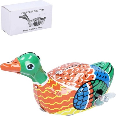 Wiky Kachna natahovací kovová 10 cm v krabičce 10x5,5x5cm – Zboží Mobilmania