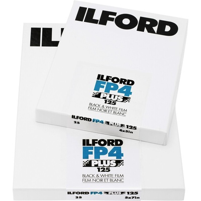 ILFORD PHOTO Ilford FP4 Plus 4×5" 25 listov film