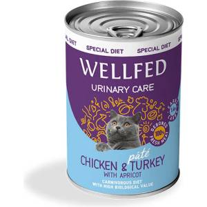 PETINTEREST Wellfed Urinary Turkey And Apricot консерва за котки с уринарни проблеми 400gr