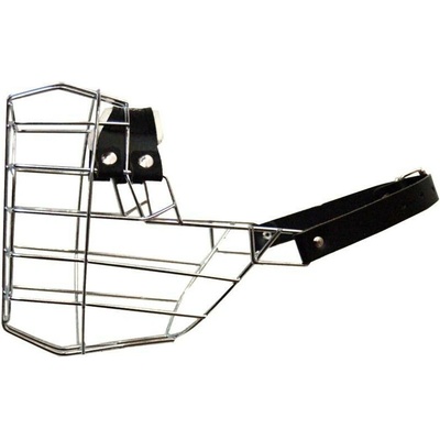 Chopo Pet Náhubek kovový Boxer pes chrom 130 x 150 x 85 mm