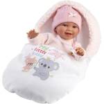 Llorens 63806 NEW BORN - реалистична кукла бебе със звуци и меко текстилно тяло (4-63806)