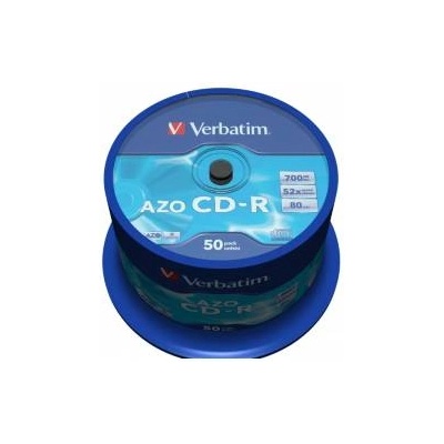 Verbatim CD-R AZO Crystal 700MB (50 бр. шпиндел)