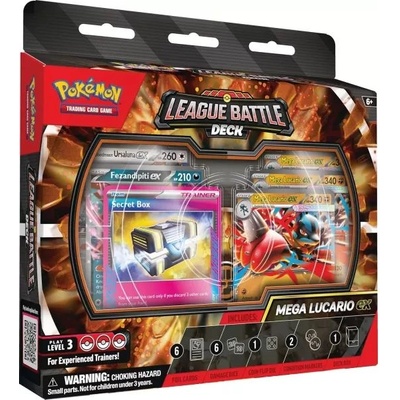 Asmodee Покемон TCG: Mega Lucario ex бойно тесте League (PCI10360-101)