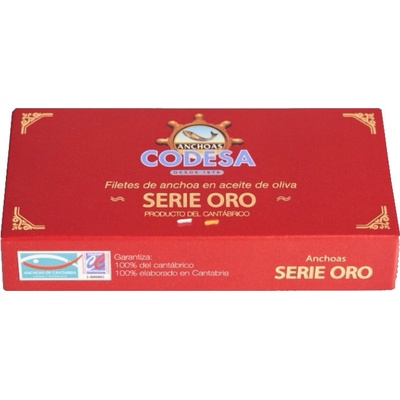 Codesa Anchoas de Cantabria Filety z kantábrijských ančovičiek v olivovom oleji 48 g