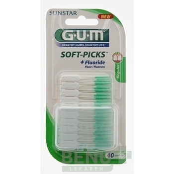 G.U.M Soft-Picks + Fluoride medzizubné kefky Regular 40 ks