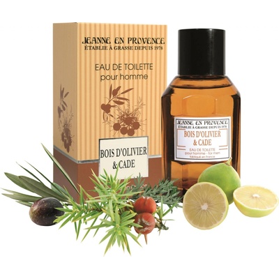 Jeanne en Provence Men Bois D Olivier & Cade toaletná voda pánska 100 ml