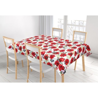 Bellatex Ubrus BERTA Červená Bílá Zelená 70x70 cm – Sleviste.cz