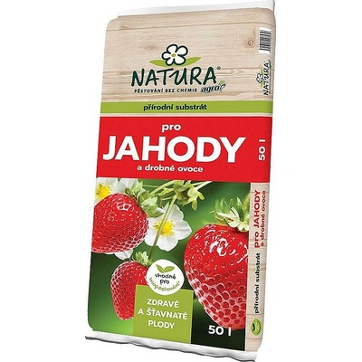 Agro CS Natura Substrát pro jahody a drobné ovoce 50 l – Zboží Dáma