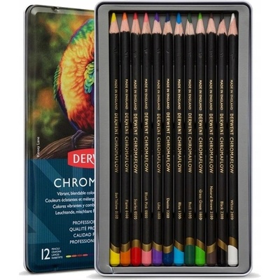 Derwent 2305856 Chromaflow umelecké pastelky 12 ks