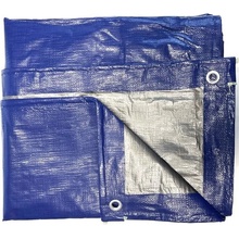 SVX Plachta zakrývacia 4 x 6 m 200g/m² modro-strieborná 20240406ms