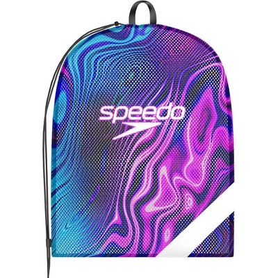 Speedo xl team mesh bag neon jelly син/лилав
