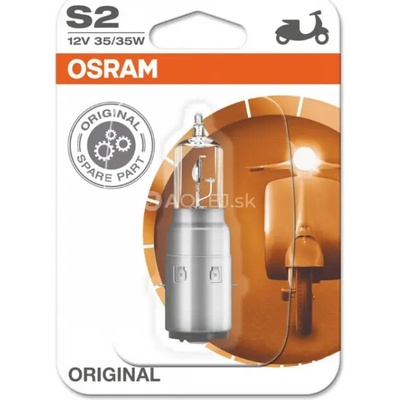 Osram Original Line S2 BA20d 12V 35/35W