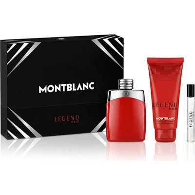 Montblanc Legend Red EDP 100 ml + EDP 7,5 ml + SG na telo aj vlasy 100 ml
